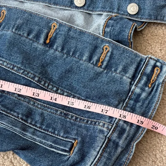 Levis Denim/sweatshirt Jacket Womens size small - Picture 5 of 7